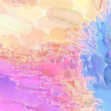 Çağdaş sanat. El işçiliğinin renkli dokusu. Modern resim. Yüzeyde suluboya vuruşlar. Sanatsal arkaplan resmi. Tablo üzerinde soyut resim. Fırça darbeleri. 