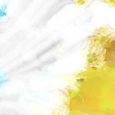 2D çizim. Sanatsal arkaplan resmi. Tablo üzerinde soyut resim. Çağdaş sanat. El yapımı resim. Renkli doku. Modern sanat eserleri. Yüzeyde suluboya fırça darbeleriyle boyama.