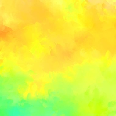 Canlı fırça darbeleriyle boyanmış. Renkli desenli resim. Fırçalanmış duvar kağıdını boya.