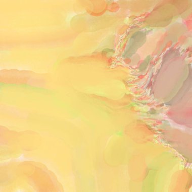 El yapımı sürreal soyut desenli suluboya. Modern sanatsal resim. 2D çizim. Arkaplan boyası karışımı. Yaratıcı duvar sanatı. Çağdaş sanat.