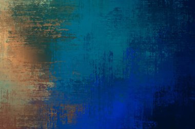 Çapraz vahşi fırça darbeleriyle arka plan. Renkli ve canlı bir tasvir. Boyalı sanat. Yaratıcı soyut resim.