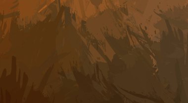 Fırça darbesi ile boyanmış. Sanatsal canlılık ve renkli duvar kâğıdı. Kaotik resim. Taranmış Boyalı Soyut Arkaplan. 