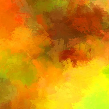 Duvar sanatı Eşsiz ve yaratıcı illüstrasyon. Fırça darbesi ile boyanmış. Renkli fırça darbelerinin soyut arkaplanı. Fırçalanmış canlı duvar kâğıdı. Boyalı sanatsal yaratım.