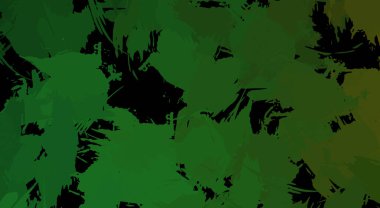 Canlı fırça darbeleriyle boyanmış. Renkli desenli resim. Fırçalanmış duvar kağıdını boya.