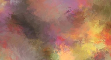 Taranmış Boyalı Soyut Arkaplan. Fırça darbesi ile boyanmış. Sanatsal canlılık ve renkli duvar kağıdı.