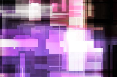 Fütürist soyut geometrik duvar kağıdı. Geometrik renkli şekiller. Dikdörtgen şekilli arka plan. Bir teknolojinin dijital illüstrasyonuName.