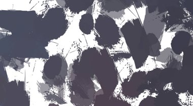 Renkli fırça darbelerinin 2B çizimi. Dekoratif doku resmi. Canlı boya desenli arka plan. Kaotik fırça darbeleri resim.