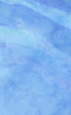 Yumuşak suluboya duvar kağıdı. Hafifçe fırçalanmış renkleri olan sanatsal bir resim. Pastel renkler arkaplana dokunmuş. Soyut duvar sanatı..