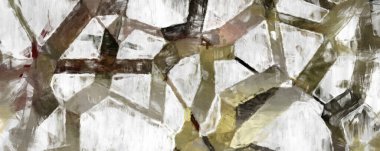 Soyut arkaplanda pürüzlü fırça darbeleri. Fırça boyası. Renkli boya darbeleri. Eşsiz duvar sanatı. Tuvaldeki modern sanat. Renkli çağdaş sanat eserleri. 