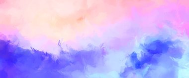 Sanatsal canlılık ve renkli duvar kağıdı. Taranmış Soyut Arkaplan. Fırça darbeli resim. 