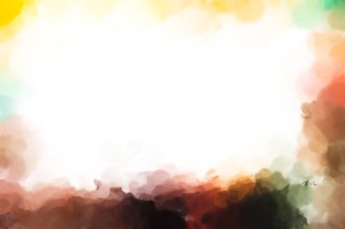 Yüzeyde suluboya vuruşlar. Sanatsal arkaplan resmi. Tablo üzerinde soyut resim. Fırça darbeleri. Çağdaş sanat. El işçiliğinin renkli dokusu. Modern resim.