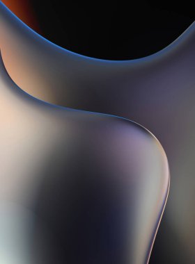 Soyut arkaplan. Değişken renk değişim dalgaları, dinamik hareketlerle. Işık dalgalarının neon renkli soyut tasarımı. Duvar kağıdı, afiş, arkaplan, kart, kitap illüstrasyonu, web sitesi.