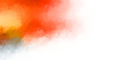 Yaratıcı soyut resim. Artistik fırça darbeleriyle donatılmış. Renkli ve canlı bir illüstrasyon. boyalı sanat.