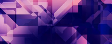 Soyut geometrik duvar kağıdı. Geometrik renkli şekiller. Çokgen arka plan. Bir teknolojinin dijital illüstrasyonuName.