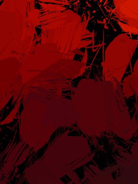 Duvar sanatı Eşsiz ve yaratıcı illüstrasyon. Fırça darbesi ile boyanmış. Renkli fırça darbelerinin soyut arkaplanı. Fırçalanmış canlı duvar kâğıdı. Boyalı sanatsal yaratım.