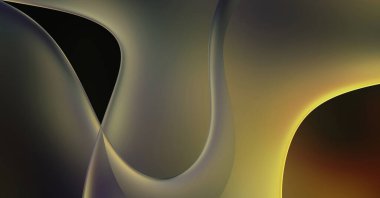 Soyut arkaplan. Değişken renk değişim dalgaları, dinamik hareketlerle. Işık dalgalarının neon renkli soyut tasarımı. Duvar kağıdı, afiş, arkaplan, kart, kitap illüstrasyonu, web sitesi.