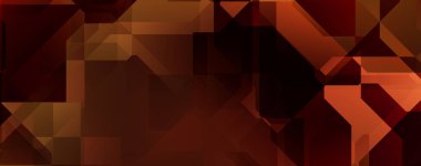 Soyut geometrik duvar kağıdı. Geometrik renkli şekiller. Çokgen arka plan. Bir teknolojinin dijital illüstrasyonuName.