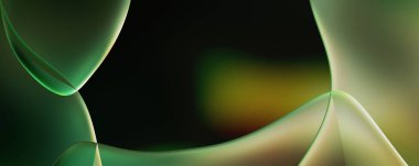 Soyut arkaplan. Değişken renk değişim dalgaları, dinamik hareketlerle. Işık dalgalarının neon renkli soyut tasarımı. Duvar kağıdı, afiş, arkaplan, kart, kitap illüstrasyonu, web sitesi.