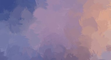 Vahşi fırça darbeleri. Taranmış Boyalı Soyut Arkaplan. Fırça darbesi ile boyanmış. Boya darbeleri. 2B Görüntü.