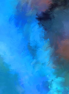 Renkli fırça darbelerinin soyut arkaplanı. fırçalanmış canlı duvar kağıdı. resmedilmiş sanat eseri. Eşsiz ve yaratıcı illüstrasyon.