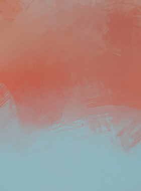 Renkli fırça darbelerinin 2D çizimi. Dekoratif desenli resim. canlı boya desenli arkaplan.