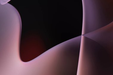 Soyut arkaplan. Değişken renk değişim dalgaları, dinamik hareketlerle. Işık dalgalarının neon renkli soyut tasarımı. Duvar kağıdı, afiş, arkaplan, kart, kitap illüstrasyonu, web sitesi.