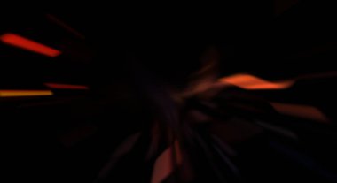 Işık parçacık izleri. Parlayan parçacıkları ve çizgileri olan ışık patlaması yıldızı. Güzel hareketli soyut ışın arkaplanı.