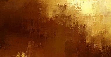 Çapraz vahşi fırça darbeleriyle arka plan. Renkli ve canlı bir tasvir. Boyalı sanat. Yaratıcı soyut resim.