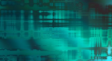 Soyut arkaplan. Yaşlanmış grunge dokusunda geometrik elementler. Farklı renk desenli grafiksel illüstrasyon.