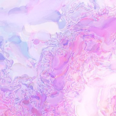 El yapımı sürreal soyut desenli suluboya. Modern sanatsal resim. 2D çizim. Arkaplan boyası karışımı. Yaratıcı duvar sanatı. Çağdaş sanat.