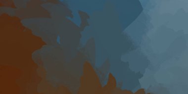 Canlı boya desenli arka plan. Renkli fırça darbelerinin 2B çizimi. Dekoratif doku resmi. Boyalı arkaplan.