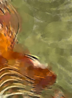 Modern sanat. Renkli çağdaş sanat eserleri. Renkli boya darbeleri. Soyut arkaplanda fırça darbeleri. fırça boyası.