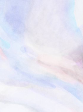 Yumuşak suluboya duvar kağıdı. Hafifçe fırçalanmış renkleri olan sanatsal bir resim. Pastel renkler arkaplana dokunmuş. Soyut duvar sanatı..