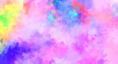 Taranmış Boyalı Soyut Arkaplan. Fırça darbesi ile boyanmış. Sanatsal canlılık ve renkli duvar kağıdı.