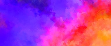 Sanatsal soyut arkaplan. Doku boyalı duvar kağıdı. Boya darbeleriyle yaratıcı bir illüstrasyon. Fırça desenli resim.