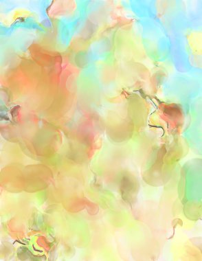 Yüzeyde suluboya vuruşlar. Sanatsal arkaplan resmi. Tablo üzerinde soyut resim. Fırça darbeleri. Çağdaş sanat. El işçiliğinin renkli dokusu. Modern resim.