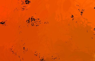 Vahşi fırça darbeleriyle yaratıcı soyut resim. Artistik fırça darbeleriyle donatılmış. Renkli ve canlı bir tasvir. Boyalı sanat.