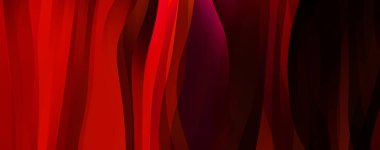 Soyut arkaplan. Renkli dalgalı tasarım duvar kağıdı. yaratıcı grafik 2D çizim. Dinamik şekilli modaya uygun sıvı örtüsü.