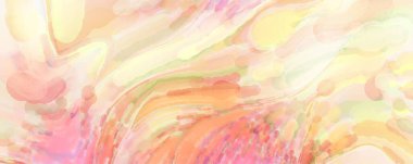 Yüzeyde suluboya vuruşlar. Sanatsal arkaplan resmi. Tablo üzerinde soyut resim. Fırça darbeleri. Çağdaş sanat. El işçiliğinin renkli dokusu. Modern resim.