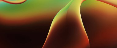 Soyut arkaplan. Değişken renk değişim dalgaları, dinamik hareketlerle. Işık dalgalarının neon renkli soyut tasarımı. Duvar kağıdı, afiş, arkaplan, kart, kitap illüstrasyonu, web sitesi.