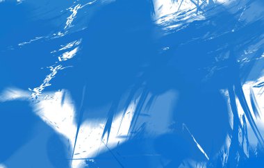 Renkli fırça darbelerinin 2B çizimi. Dekoratif doku resmi. Canlı boya desenli arka plan. Kaotik fırça darbeleri resim.