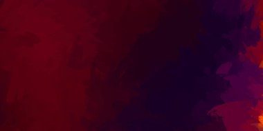 Canlı boya desenli arka plan. Renkli fırça darbelerinin 2B çizimi. Dekoratif doku resmi. Boyalı arkaplan.