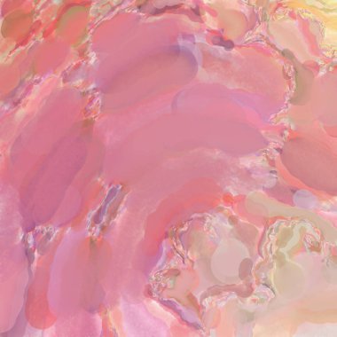 Çağdaş sanat. El işçiliğinin renkli dokusu. Modern resim. Yüzeyde suluboya vuruşlar. Sanatsal arkaplan resmi. Tablo üzerinde soyut resim. Fırça darbeleri. 