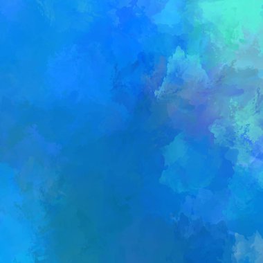 Canlı fırça darbeleriyle boyanmış. Renkli desenli resim. Fırçalanmış duvar kağıdını boya.