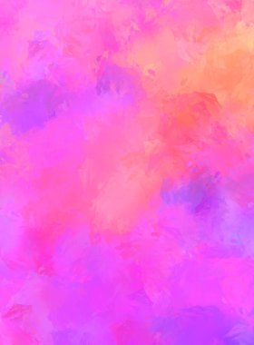 Sanatsal soyut arkaplan. Doku boyalı duvar kağıdı. Boya darbeleriyle yaratıcı bir illüstrasyon. Fırça desenli resim.