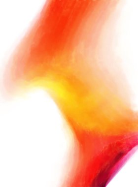 Modern sanat. Renkli çağdaş sanat eserleri. Renkli boya darbeleri. Soyut arkaplanda fırça darbeleri. fırça boyası.