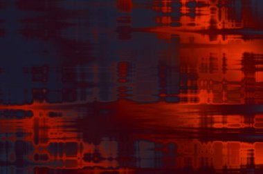 Soyut arkaplan. Yaşlanmış grunge dokusunda geometrik elementler. Farklı renk desenli grafiksel illüstrasyon.