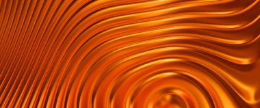 Soyut arkaplan. Renkli dalgalı yansıtıcı duvar kağıdı. Duvar kağıdı, afiş, arkaplan, kart, kitap kapağı veya web sitesi için grafiksel resimleme.