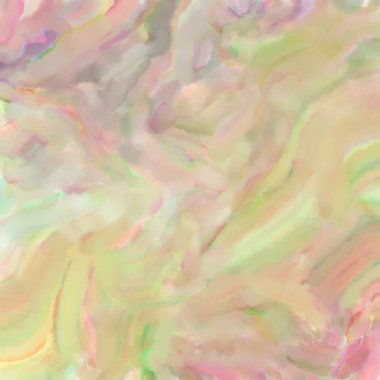 Soyut doku. Yüzeyde etkileyici el yapımı suluboya. Suluboya fırça darbeleri. Modern sanat. Çok renkli arkaplan. Çağdaş duvar sanatı. Renkli bir fon. 2d illüstrasyon.