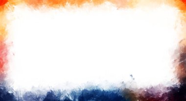 Modern sanat. Taranmış Boyalı Soyut Arkaplan. Fırça darbesi ile boyanmış. Boya darbeleri. 2B Görüntü